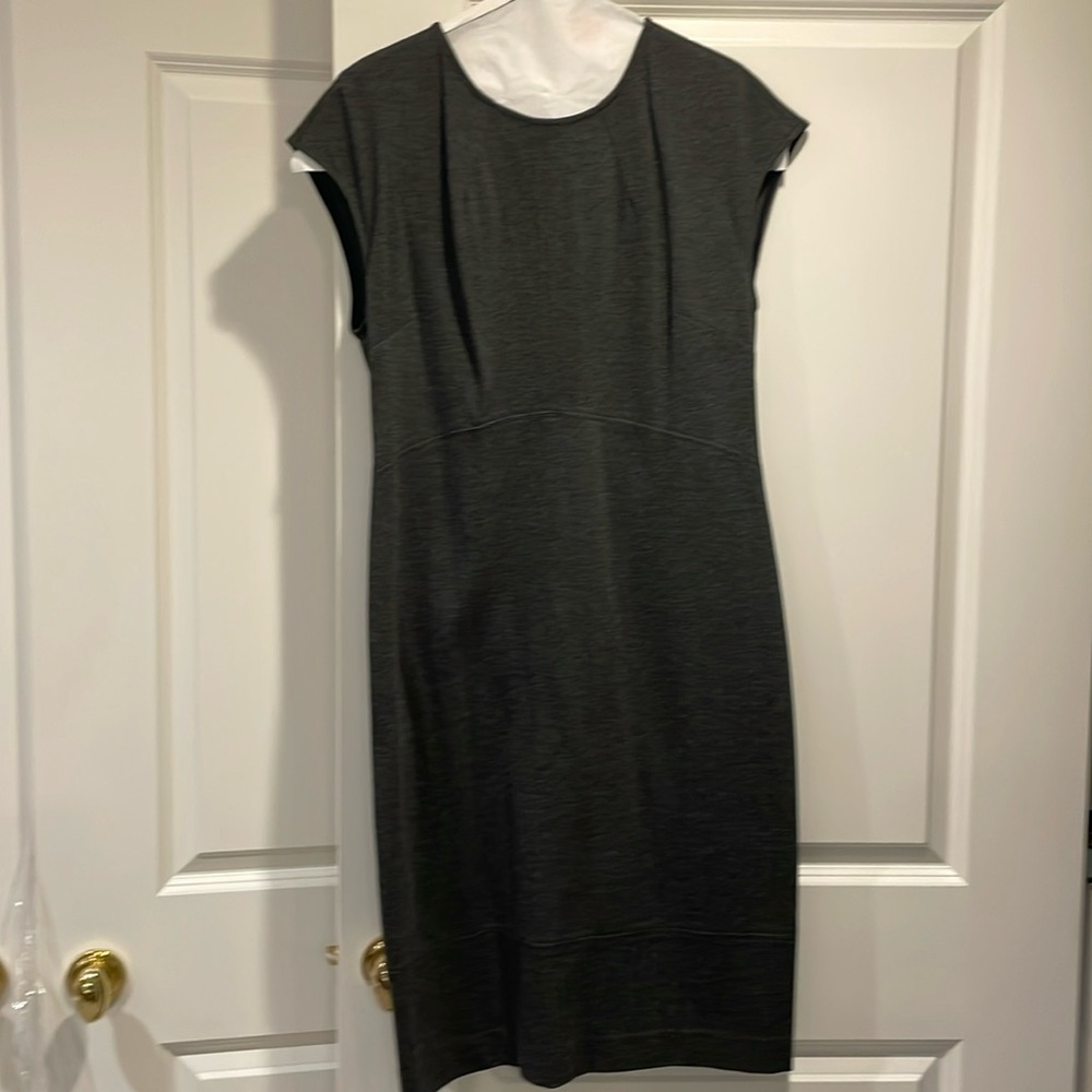 Banana Republic Grey Knit Dress Size 14